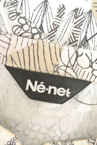 Ne-net（ネネット）の古着「総柄プリントシャツカットソー（カジュアルシャツ）」大画像６へ
