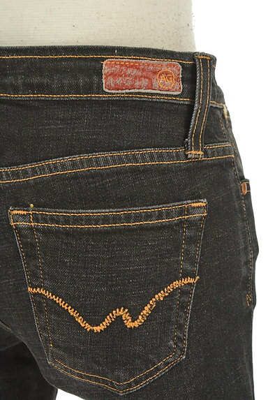 AG jeans（エージー）の古着「大人ストレートブラックデニム（デニムパンツ）」大画像５へ