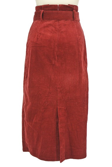 REDYAZEL（レディアゼル）の古着「裾スリットコーデュロイタイトスカート（ロングスカート・マキシスカート）」大画像２へ
