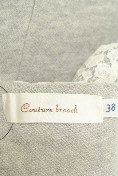 Couture Brooch（クチュールブローチ）の古着「袖リボンのレースカットソー（カットソー・プルオーバー）」大画像６へ