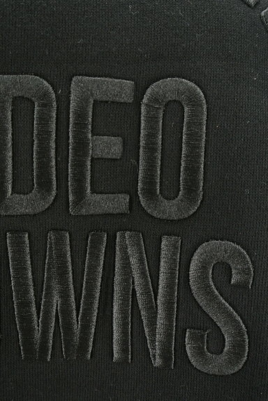 RODEO CROWNS（ロデオクラウン）の古着「黒ロゴ刺繍ビッグサイズスウェット（スウェット・パーカー）」大画像５へ