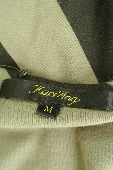 KariAng（カリアング）の古着「斜めボーダー柄ドルマンカットソー（カットソー・プルオーバー）」大画像６へ