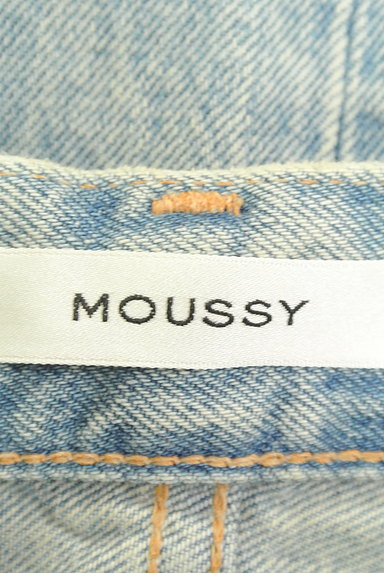 MOUSSY（マウジー）の古着「ダメージ加工ストレートデニム（デニムパンツ）」大画像６へ