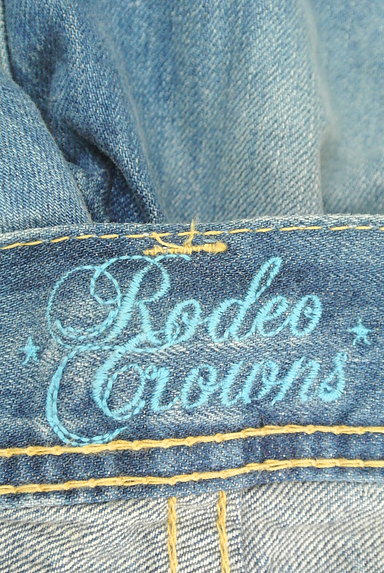 RODEO CROWNS（ロデオクラウン）の古着「ウォッシュ加工ショートデニムジーンズ（ショートパンツ・ハーフパンツ）」大画像６へ