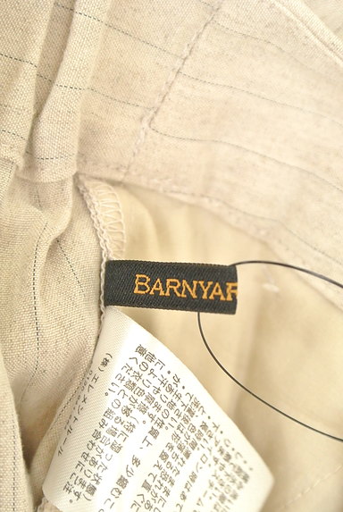 BARNYARDSTORM（バンヤードストーム）の古着「リネンストライプテーパードパンツ（パンツ）」大画像６へ