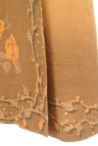 KATHARINE ROSS（キャサリンロス）の古着「ミディ丈花柄ウールスカート（スカート）」大画像４へ
