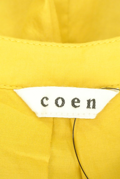 coen（コーエン）の古着「裾刺繍Ｖネックカットソー（カットソー・プルオーバー）」大画像６へ