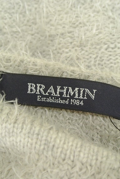 Brahmin（ブラーミン）の古着「ふんわり起毛のグレーニット（ニット）」大画像６へ