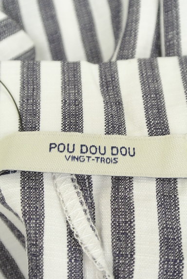 POU DOU DOU（プードゥドゥ）の古着「ゆったりドルマンストライプ柄カットソー（カットソー・プルオーバー）」大画像６へ