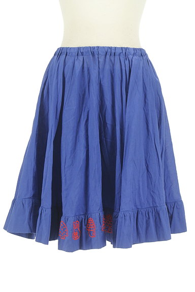 Ne-net（ネネット）の古着「裾ポップ刺繍デザインギャザースカート（スカート）」大画像１へ
