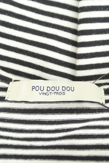 POU DOU DOU（プードゥドゥ）の古着「ロング丈ボーダータンクトップ（キャミソール・タンクトップ）」大画像６へ