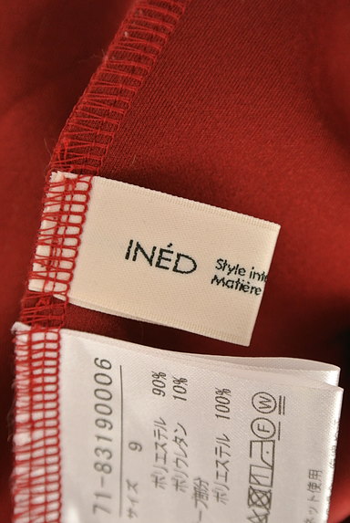 INED（イネド）の古着「七分袖微光沢カットソー（カットソー・プルオーバー）」大画像６へ