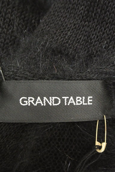 GRAND TABLE（グランターブル）の古着「シアーボーダーニットカーディガン（カーディガン・ボレロ）」大画像６へ