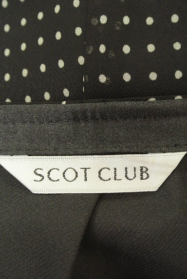 SCOT CLUB（スコットクラブ）の古着「ウエストリボンドット柄シフォンスカート（スカート）」大画像６へ