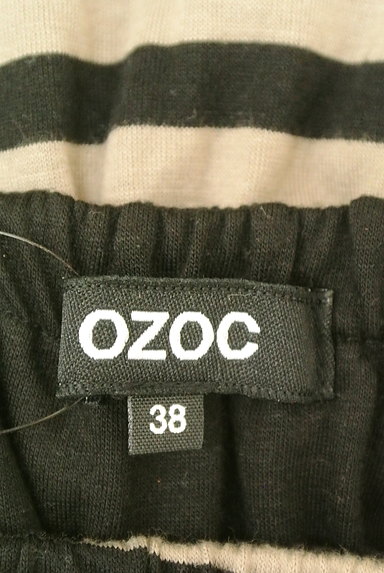 OZOC（オゾック）の古着「ボーダーベアワンピース（キャミソール・タンクトップ）」大画像６へ