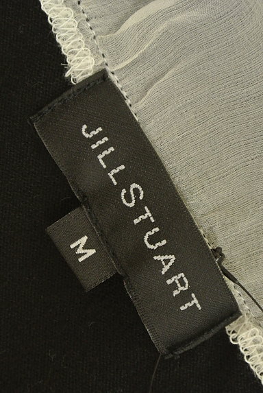 JILLSTUART（ジルスチュアート）の古着「シフォン×ニットレイヤード風トップス（ポロシャツ）」大画像６へ