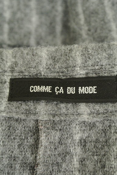 COMME CA DU MODE（コムサデモード）の古着「ストライプ柄ウィンタージャケット（ジャケット）」大画像６へ