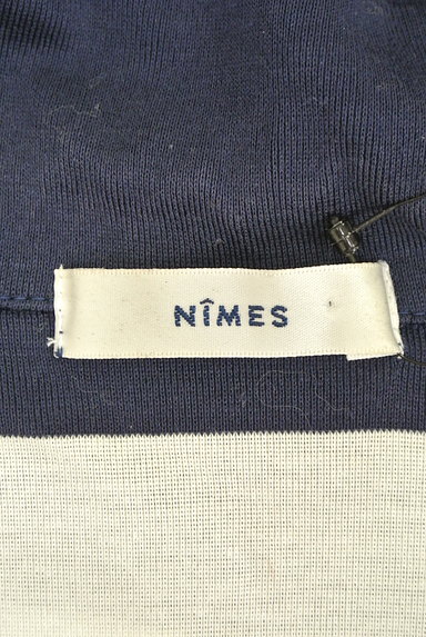 NIMES（ニーム）の古着「丸襟ボーダーポロシャツ（ポロシャツ）」大画像６へ