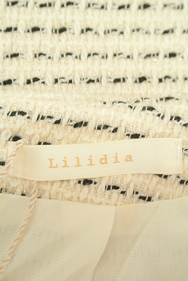 Lilidia（リリディア）の古着「ラメツイードタイトスカート（スカート）」大画像６へ