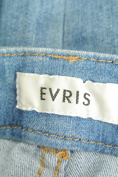 EVRIS（エヴリス）の古着「シンプル美脚ハイウエストライトデニム（デニムパンツ）」大画像６へ