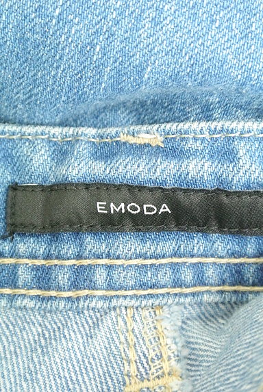 EMODA（エモダ）の古着「サイドスリット入りワイドデニムパンツ（デニムパンツ）」大画像６へ