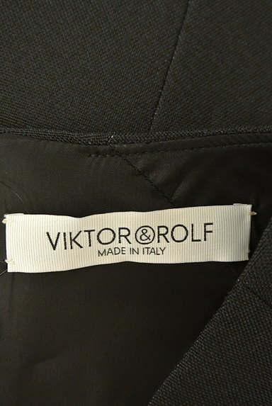 VIKTOR&ROLF（ビクター＆ロルフ）の古着「Ｖネック切替ワンピース（ワンピース・チュニック）」大画像６へ