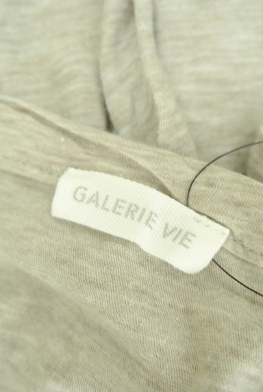 GALERIE VIE（ギャルリーヴィー）の古着「ツイストロングスリーブＴシャツ（Ｔシャツ）」大画像６へ
