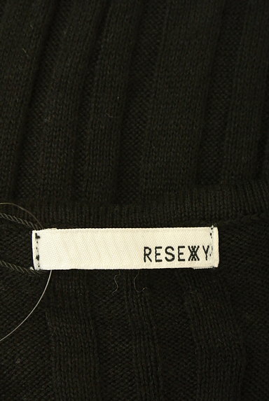 RESEXXY（リゼクシー）の古着「ボディコンシャスカシュクールニットワンピ（ワンピース・チュニック）」大画像６へ
