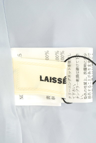 LAISSE PASSE（レッセパッセ）の古着「刺繍バイカラーリボン切替ワンピ（ワンピース・チュニック）」大画像６へ