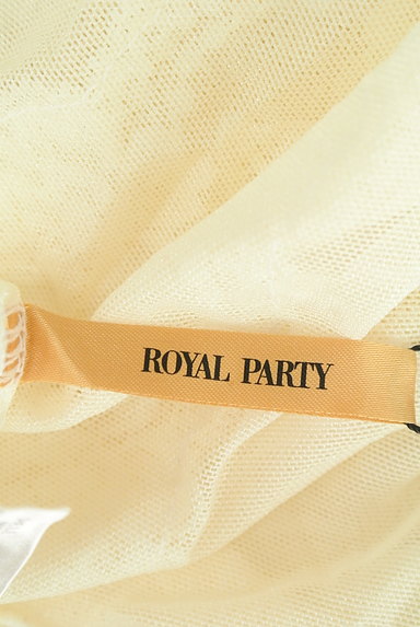 ROYAL PARTY（ロイヤルパーティ）の古着「シアー刺繍レースワンピース（ワンピース・チュニック）」大画像６へ