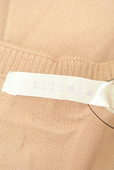 Lilidia（リリディア）の古着「Ｖネックニットワンピース（ワンピース・チュニック）」大画像６へ