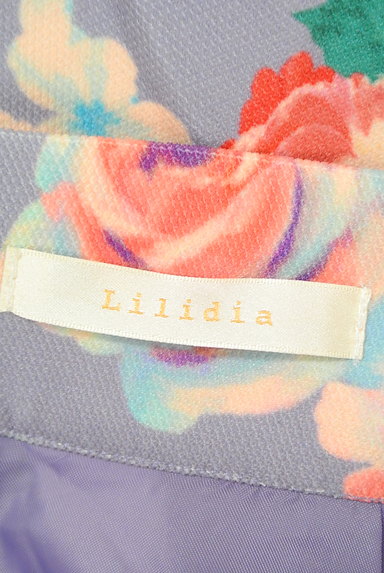 Lilidia（リリディア）の古着「花柄サーキュラーミニスカート（ミニスカート）」大画像６へ