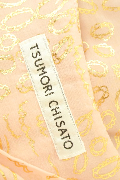 TSUMORI CHISATO（ツモリチサト）の古着「ラメペイズリー柄ギャザーカットソー（カットソー・プルオーバー）」大画像６へ