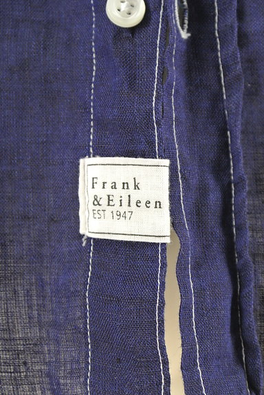 Frank&Eileen（フランクアンドアイリーン）の古着「ステッチデザインリネンシャツ（カジュアルシャツ）」大画像５へ