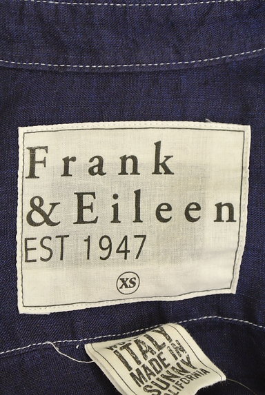 Frank&Eileen（フランクアンドアイリーン）の古着「ステッチデザインリネンシャツ（カジュアルシャツ）」大画像６へ
