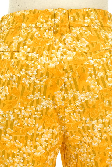 GALLARDAGALANTE（ガリャルダガランテ）の古着「花柄×ストライプカラーパンツ（パンツ）」大画像５へ