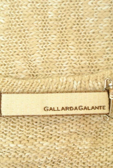 GALLARDAGALANTE（ガリャルダガランテ）の古着「ナチュラル透け編み半袖ニット（カーディガン・ボレロ）」大画像６へ