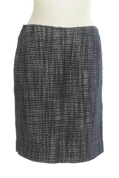 GALLARDAGALANTE（ガリャルダガランテ）の古着「ウエストリボンツイードタイトスカート（スカート）」大画像２へ
