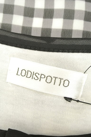 LODISPOTTO（ロディスポット）の古着「ギンガムチェックシフォンカットソー（カットソー・プルオーバー）」大画像６へ