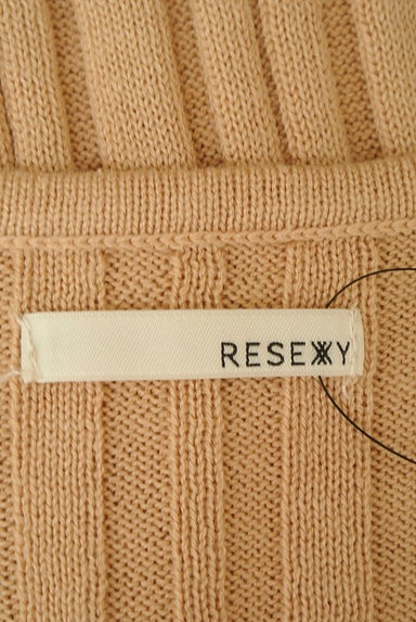 RESEXXY（リゼクシー）の古着「カシュクールリブニットワンピース（ワンピース・チュニック）」大画像６へ