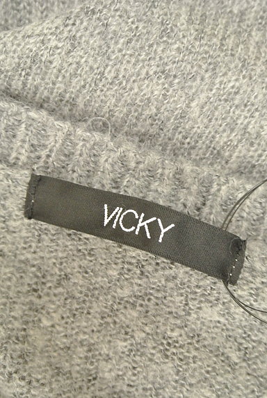 VICKY（ビッキー）の古着「アニマルデザインゆったりニット（ニット）」大画像６へ
