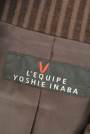 L'EQUIPE YOSHIE INABA（レキップヨシエイナバ）の古着「大人カラーのメンズライクジャケット（ジャケット）」大画像６へ