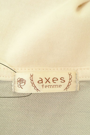 axes femme（アクシーズファム）の古着「刺繍襟りぼんプルオーバー（カットソー・プルオーバー）」大画像６へ