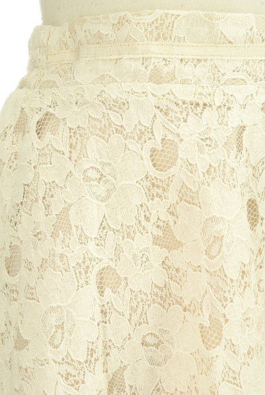 axes femme（アクシーズファム）の古着「花柄刺繍レースフレアスカート（スカート）」大画像４へ
