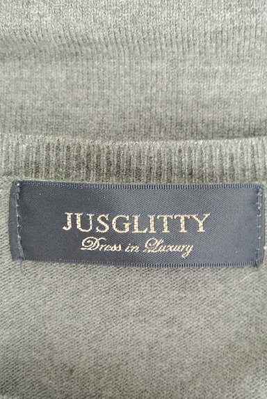 JUSGLITTY（ジャスグリッティー）の古着「五分袖ニット＋カーディガン（アンサンブル）」大画像６へ