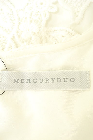 MERCURYDUO（マーキュリーデュオ）の古着「花刺繍レースカットソー（カットソー・プルオーバー）」大画像６へ