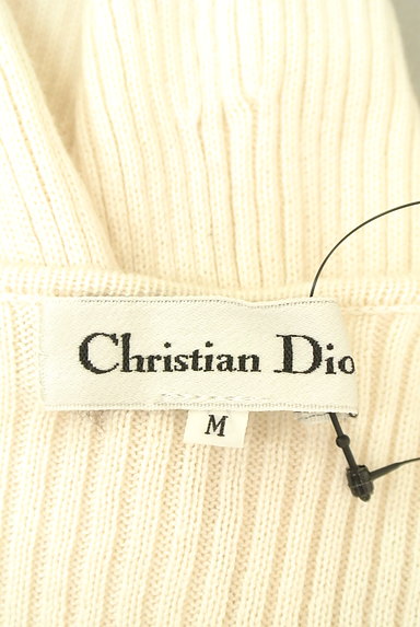 Christian Dior（クリスチャンディオール）の古着「袖配色Vネックリブニット（ニット）」大画像６へ
