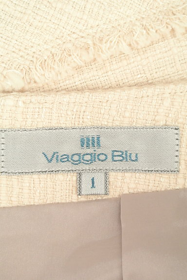 Viaggio Blu（ビアッジョブルー）の古着「フリンジツイードスカート（スカート）」大画像６へ