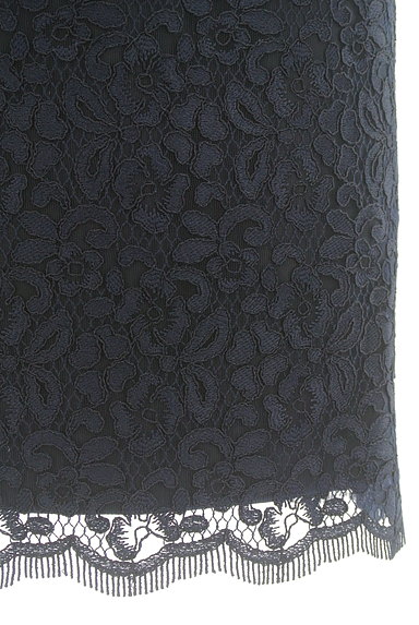 Viaggio Blu（ビアッジョブルー）の古着「裾スカラップ総刺繍レースタイトスカート（スカート）」大画像５へ