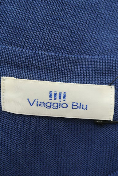 Viaggio Blu（ビアッジョブルー）の古着「ビジューブローチボタンカーディガン（カーディガン・ボレロ）」大画像６へ